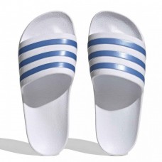 Adidas Adilette Aqua Ανδρικά Slides Cloud White -Blue Fusion